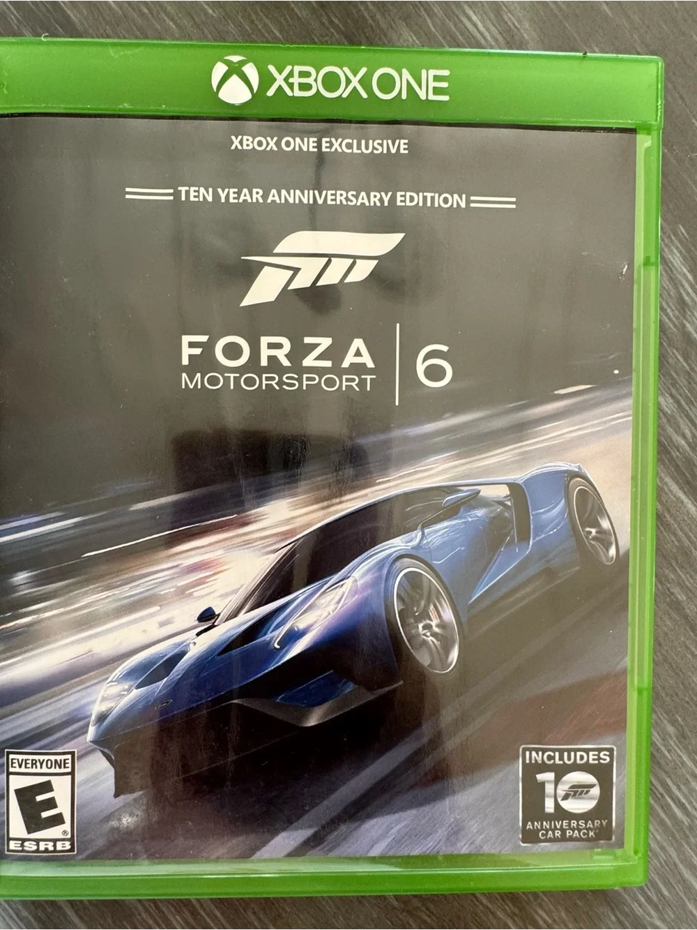 Microsoft Forza Motorsport 6 Ten Year Anniversary Edition (green, blue)